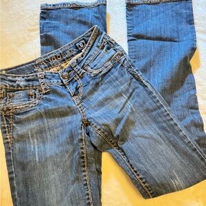 L.A. Idol Vintage Y2K Women's Blue Boot Cut Jeans